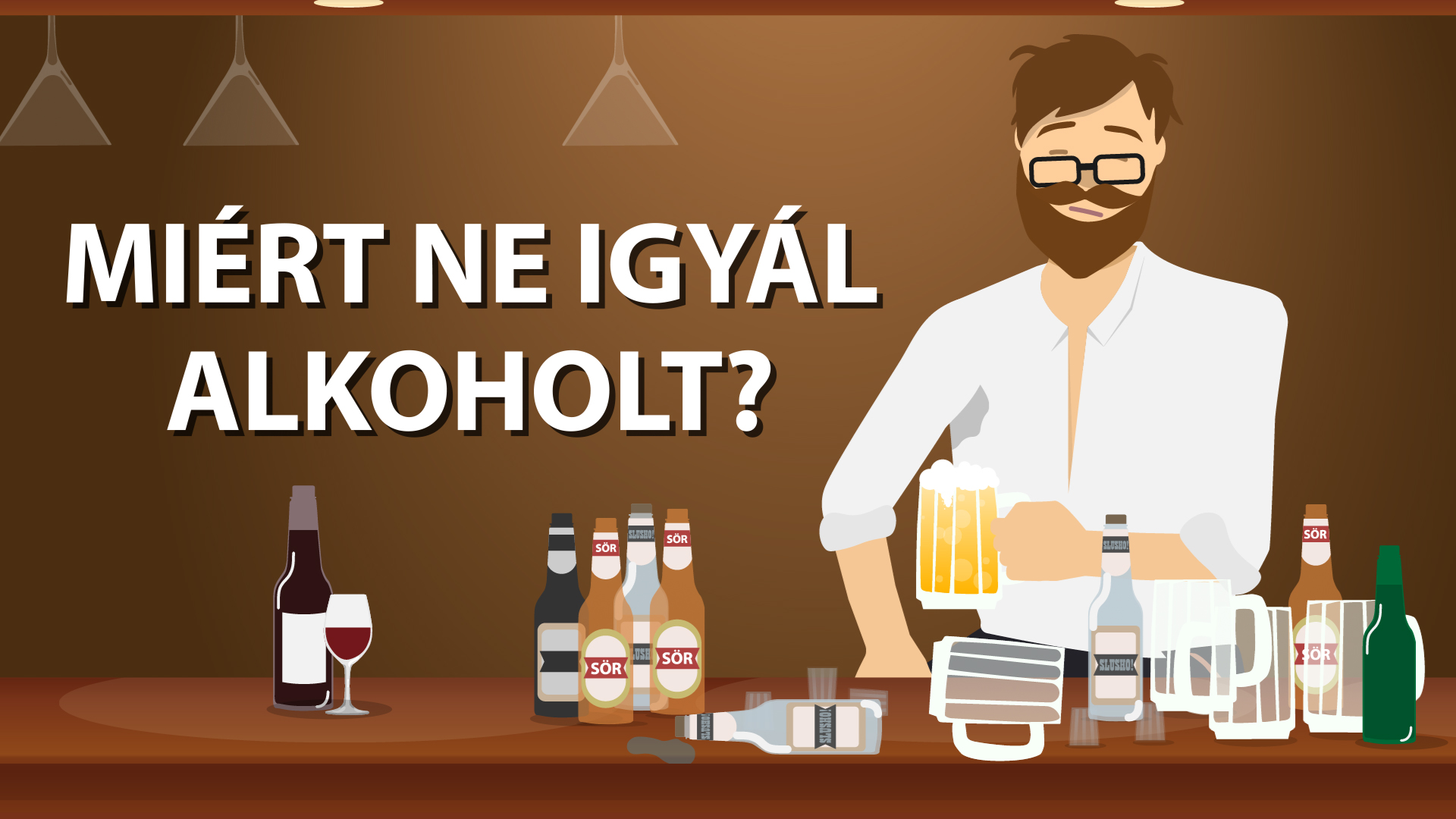 Miért ne igyál alkoholt? (ismeretterjesztő videó)