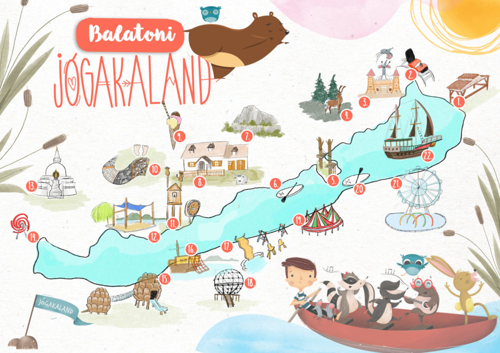 Balaton,Kirándulás,Utazás,Könyv,Gyerekkönyv,Pikler Éva,Balatoni Jógakaland,Balatoni böngésző,Csapody Kinga,Irány a Balaton!