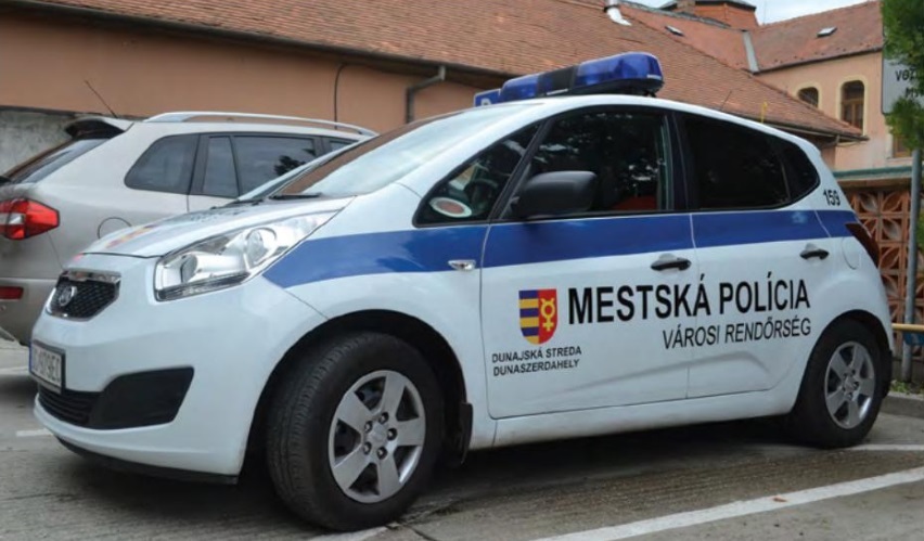 Városi Rendőrség,Rendőrség,Parkolás,Dunaszerdahely