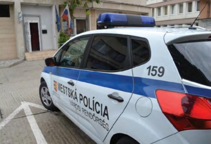 Városi Rendőrség,Rendőrség,Parkolás,Dunaszerdahely