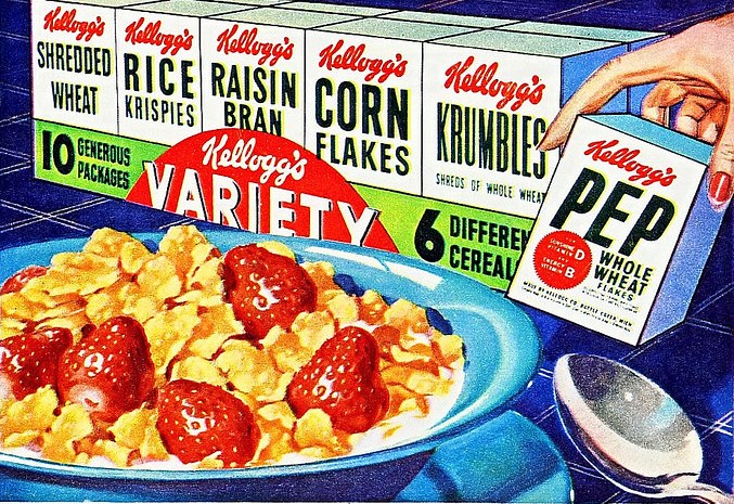 Kukoricapehely,Gabonapehely,Kellogg's,Kellogg,Étkezés,Sárkány ellen sárkányfű,Egészség