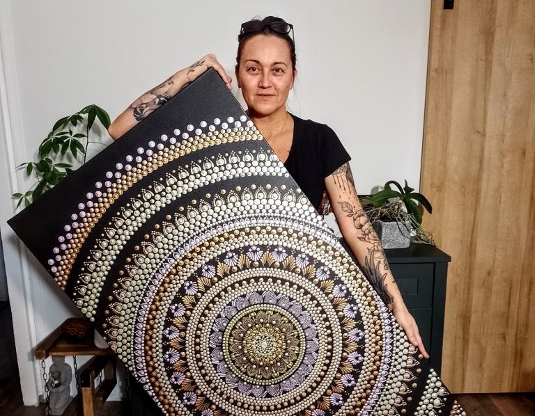 Havi kreatív,Hollósi Évi,Mandala