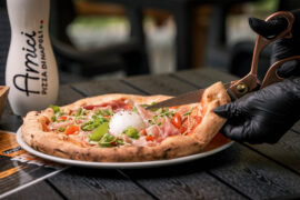 A7400510 AMICI,Vásárút,Pizza,Étterem,Gasztro